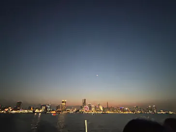 東京湾夜景クルーズ＜横浜港→東京（竹芝桟橋）＞に投稿された画像（2026/3/22）