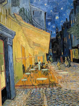 大ゴッホ展　夜のカフェテラスに投稿された画像（2026/3/26）