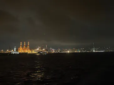 東京湾夜景クルーズ＜横浜港→東京（竹芝桟橋）＞に投稿された画像（2026/3/31）