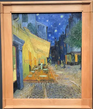 大ゴッホ展　夜のカフェテラスに投稿された画像（2026/3/31）