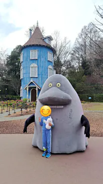 ムーミンバレーパークに投稿された画像（2026/4/2）