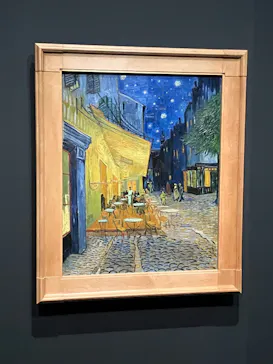 大ゴッホ展　夜のカフェテラスに投稿された画像（2026/4/7）