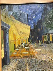 大ゴッホ展　夜のカフェテラスに投稿された画像（2026/4/8）
