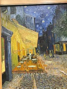 大ゴッホ展　夜のカフェテラスに投稿された画像（2026/4/8）