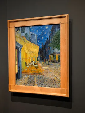 大ゴッホ展　夜のカフェテラスに投稿された画像（2026/4/9）