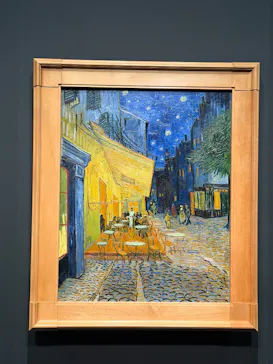 大ゴッホ展　夜のカフェテラスに投稿された画像（2026/4/9）