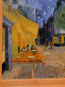 大ゴッホ展　夜のカフェテラスに投稿された画像（2026/4/10）