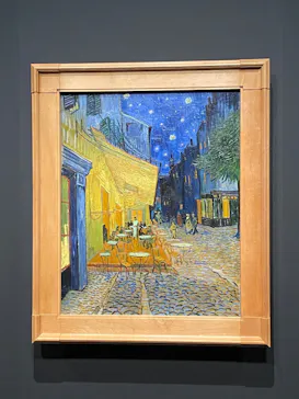 大ゴッホ展　夜のカフェテラスに投稿された画像（2026/4/12）