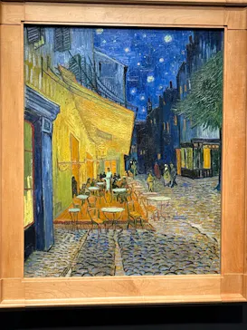 大ゴッホ展　夜のカフェテラスに投稿された画像（2026/4/17）