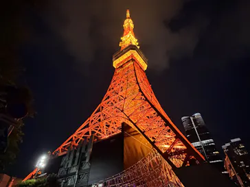 東京タワーに投稿された画像（2026/4/27）