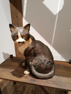 はしもとみお木彫展 いきものたちとの旅（氷見市芸術文化館）に投稿された画像（2026/4/29）