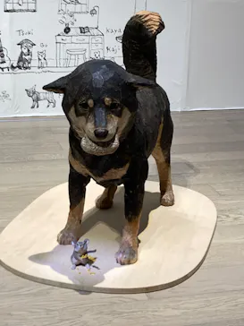 はしもとみお木彫展 いきものたちとの旅（氷見市芸術文化館）に投稿された画像（2026/5/2）