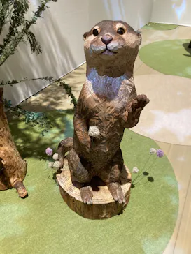 はしもとみお木彫展 いきものたちとの旅（氷見市芸術文化館）に投稿された画像（2026/5/2）