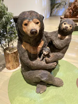 はしもとみお木彫展 いきものたちとの旅（氷見市芸術文化館）に投稿された画像（2026/5/2）