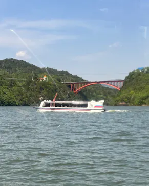 恵那峡遊覧船に投稿された画像（2026/5/2）