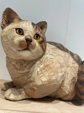 はしもとみお木彫展 いきものたちとの旅（氷見市芸術文化館）に投稿された画像（2026/5/3）