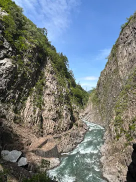 清津峡渓谷トンネルに投稿された画像（2026/5/7）