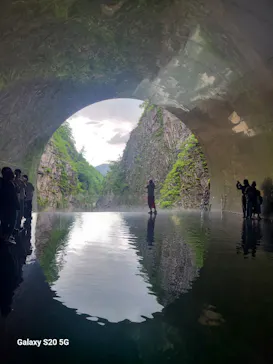 清津峡渓谷トンネルに投稿された画像（2026/5/7）