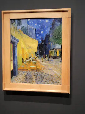 大ゴッホ展　夜のカフェテラスに投稿された画像（2026/5/7）