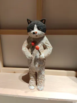 はしもとみお木彫展 いきものたちとの旅（氷見市芸術文化館）に投稿された画像（2026/5/13）
