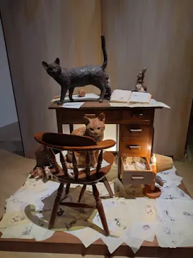 はしもとみお木彫展 いきものたちとの旅（氷見市芸術文化館）に投稿された画像（2026/5/23）