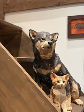 はしもとみお木彫展 いきものたちとの旅（氷見市芸術文化館）に投稿された画像（2026/5/24）