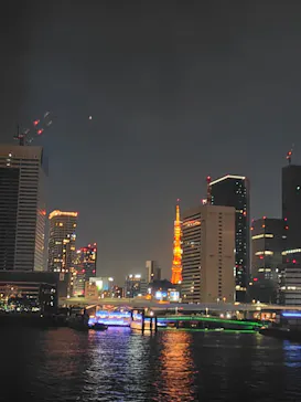 東京湾夜景クルーズ＜横浜港→東京（竹芝桟橋）＞に投稿された画像（2026/5/26）