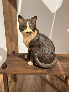はしもとみお木彫展 いきものたちとの旅（氷見市芸術文化館）に投稿された画像（2026/5/28）