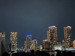 東京湾夜景クルーズ＜横浜港→東京（竹芝桟橋）＞に投稿された画像（2026/6/11）