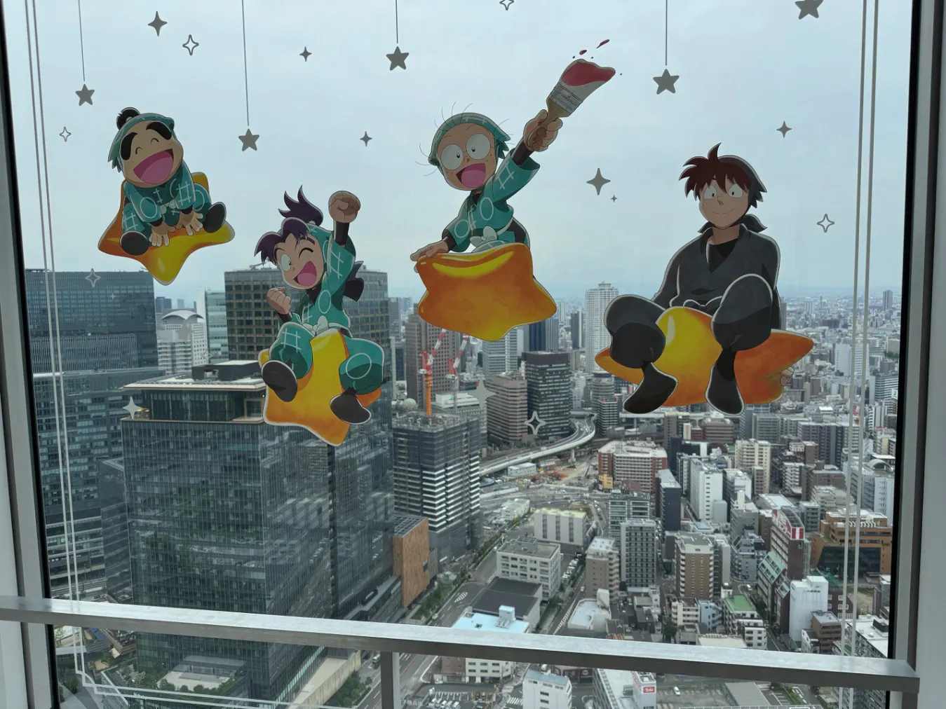 梅田スカイビル・空中庭園展望台の口コミ ｜忍たまコラボを目的に行き