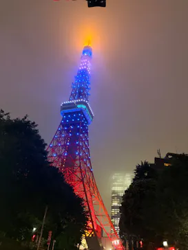 東京タワーに投稿された画像（2026/6/26）
