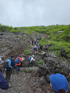 富士山吉田ルート（山梨県）に投稿された画像（2026/7/7）