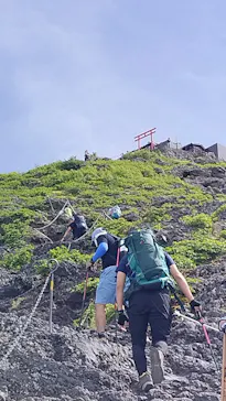 富士山吉田ルート（山梨県）に投稿された画像（2026/7/13）
