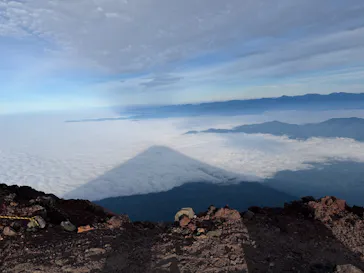 富士山吉田ルート（山梨県）に投稿された画像（2026/7/13）