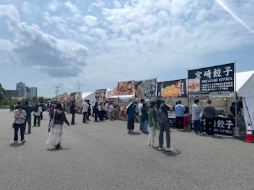 全日本ぎょうざ祭り in 新潟 Vol.3（万代島多目的広場 大かま ）に投稿された画像（2026/7/19）