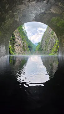 清津峡渓谷トンネルに投稿された画像（2026/7/21）