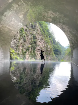 清津峡渓谷トンネルに投稿された画像（2026/7/21）