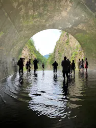 清津峡渓谷トンネルに投稿された画像（2026/7/22）