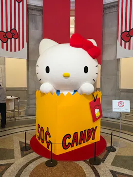 Hello Kitty展 わたしが変わるとキティも変わるに投稿された画像（2024/12/12）
