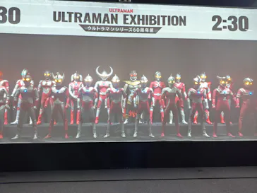 「ULTRAMAN EXHIBITION -ウルトラマンシリーズ60周年展-」（福岡会場）に投稿された画像（2026/7/25）