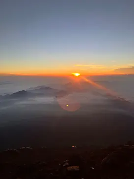 富士山吉田ルート（山梨県）に投稿された画像（2026/7/25）