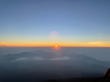 富士山吉田ルート（山梨県）に投稿された画像（2026/7/27）