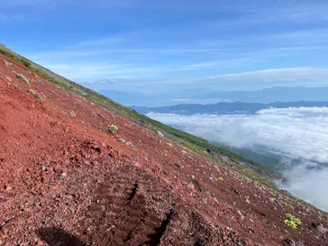 富士山吉田ルート（山梨県）に投稿された画像（2026/7/27）