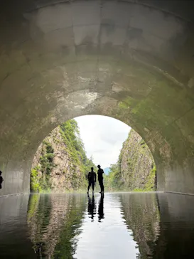 清津峡渓谷トンネルに投稿された画像（2026/8/1）