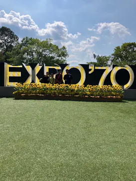 万博記念公園お祭り広場に投稿された画像（2026/8/2）