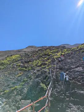 富士山吉田ルート（山梨県）に投稿された画像（2026/8/6）