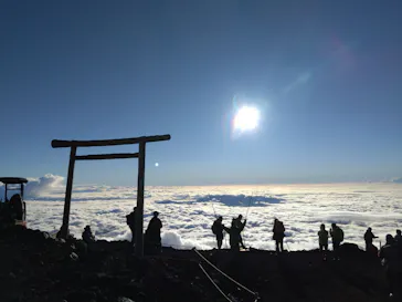 富士山吉田ルート（山梨県）に投稿された画像（2026/8/9）