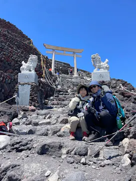 富士山吉田ルート（山梨県）に投稿された画像（2026/8/12）