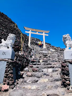 富士山吉田ルート（山梨県）に投稿された画像（2026/8/13）