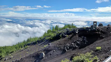 富士山吉田ルート（山梨県）に投稿された画像（2026/8/13）